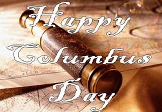 My october essentials and… Happy Columbus day