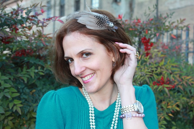Feather hair accessories (fashion tip #11)
