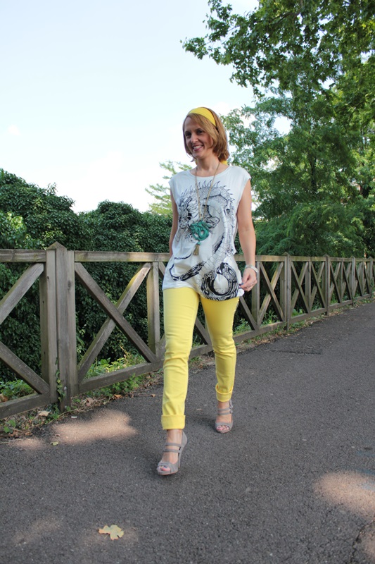 Margaret Dallospedale, Fashion blogger, The Indian Savage diary, Fashion blog, www.indiansavage.com, fashion tips, Lifestyle, How to wear, Yellow pants, 3
