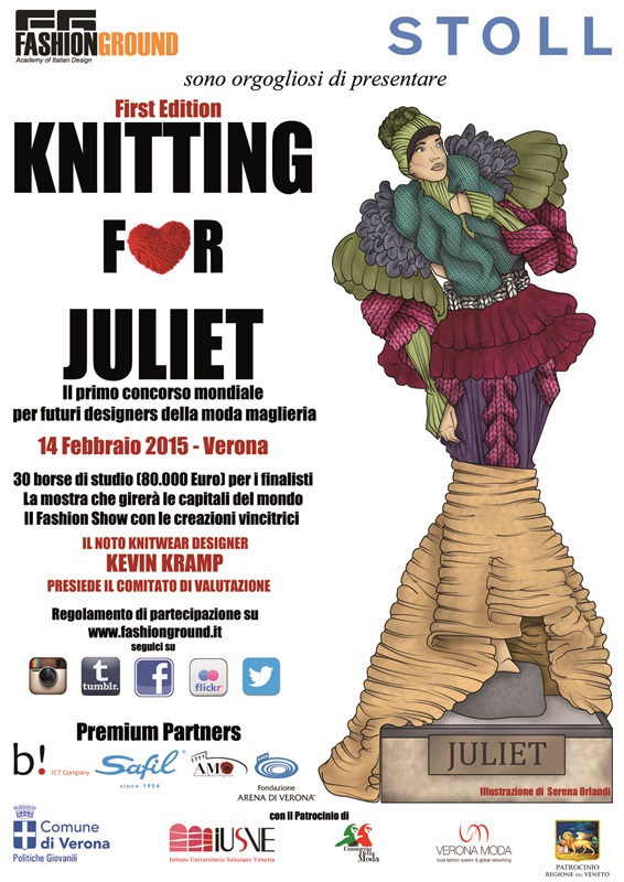 KNITTING FOR JULIET – An important international contest for designers
