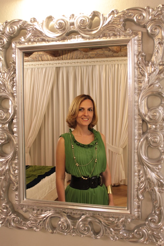 Margaret Dallospedale, Fashion blogger, Maggie Dallospedale Fashion diary, fashion tips, Lifestyle, Un vestito verde per una serata del mio lungo weekend a Roma, 8