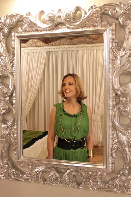 Margaret Dallospedale, Fashion blogger, Maggie Dallospedale Fashion diary, fashion tips, Lifestyle, Un vestito verde per una serata del mio lungo weekend a Roma, 9