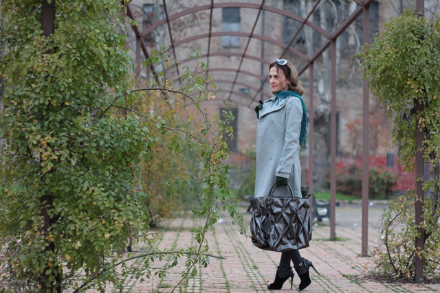 Grey Shades Winter Outfit (The Gray on Gray Look)