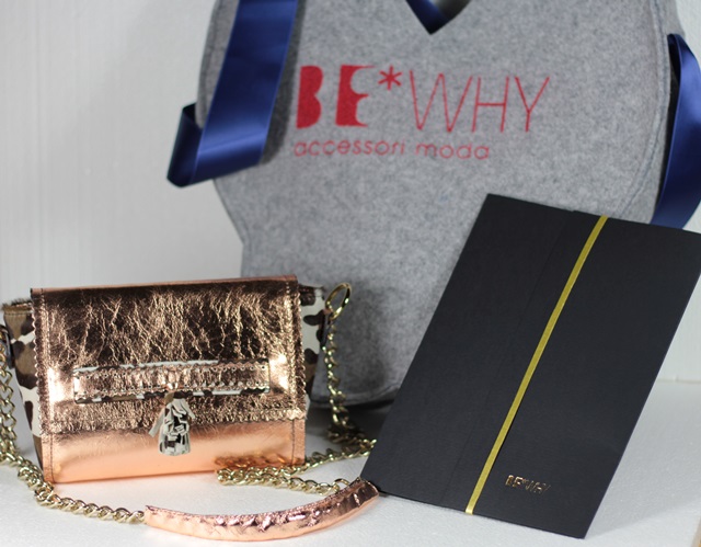 Ponyskin details Bag and BE*WHY Italian brand