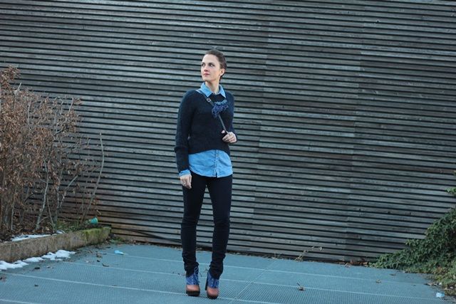 All Shades of Blue outfit (winter season)