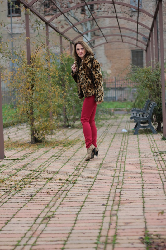 Fashion blogger, Fashion blog, Maggie Dallospedale fashion diary, fashion outfit, Leopard coat, 4