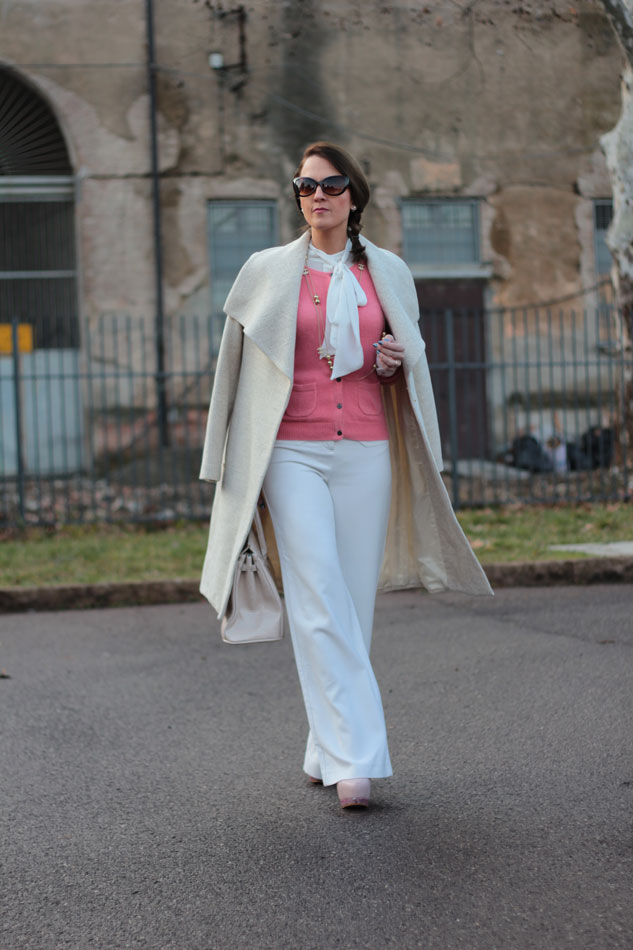 Fashion blogger, Fashion blog, Maggie Dallospedale fashion diary, fashion outfit, Bianco Rosa, 2