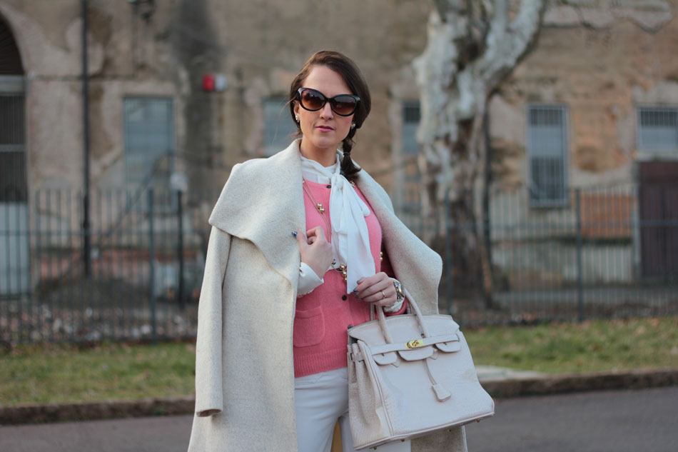 Fashion blogger, Fashion blog, Maggie Dallospedale fashion diary, fashion outfit, Bianco Rosa, 9