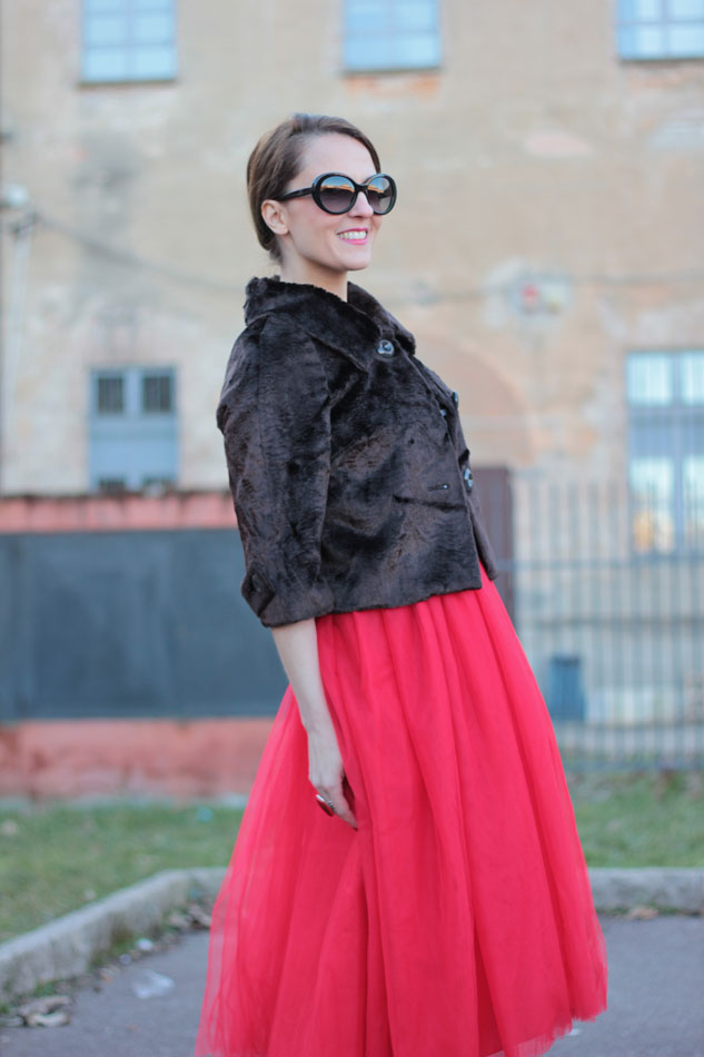 Fashion blogger, Fashion blog, Maggie Dallospedale fashion diary, fashion outfit,Gonna midi tulle - Chic outfit (Tulle midi skirt), 8