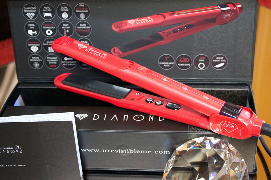 Essere IrresistibleMe con la nuova piastra Diamond Hair Styler