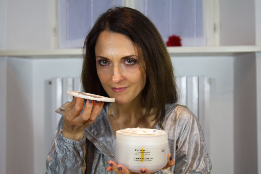 Massaggio drenante corpo con la crema giusta