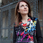 Painting Print dress firmato Sathia (aria di festa)