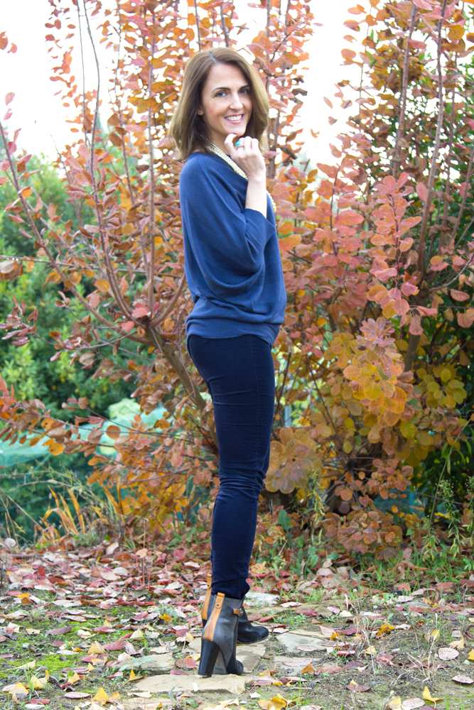 Outfit, easy style, blue look