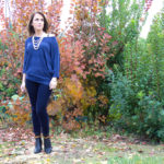 Maggie Dallospedale, Fashion Blogger, Beauty Blogger, Oroblu sweater,