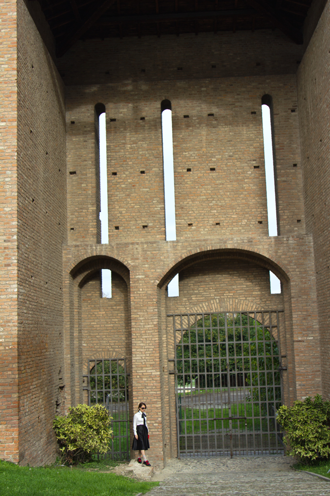 Porta cancello, Palazzo Farnese, Piacenza