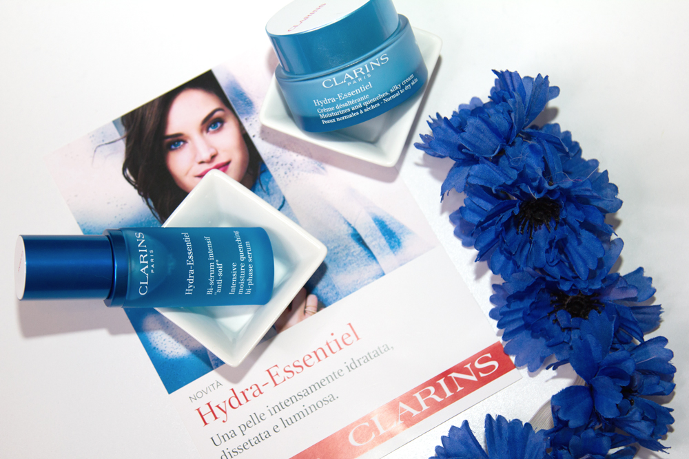 Pelle intensamente idratata, dissetata e luminosa? Hydra Essentiel by Clarins