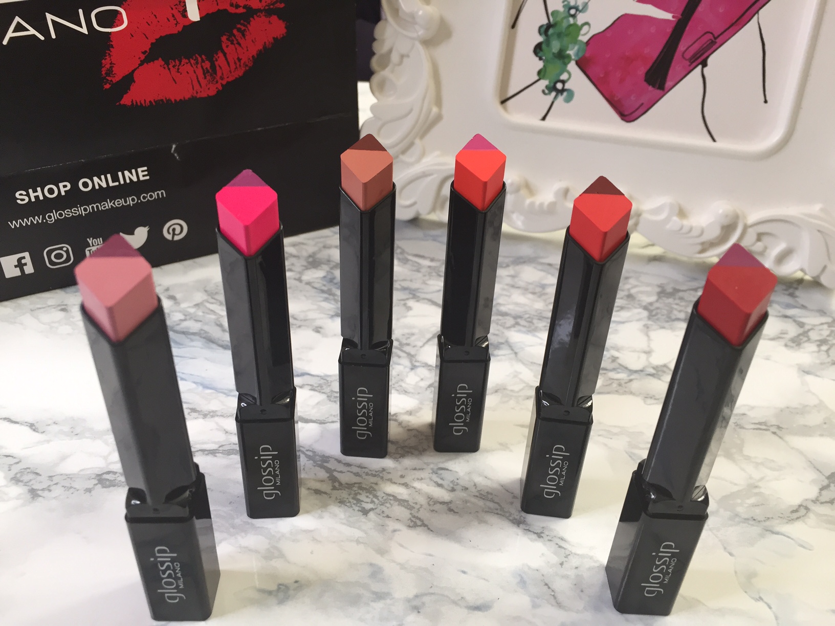 Rossetto Duo, il new duo lipstick by Glossip Milano