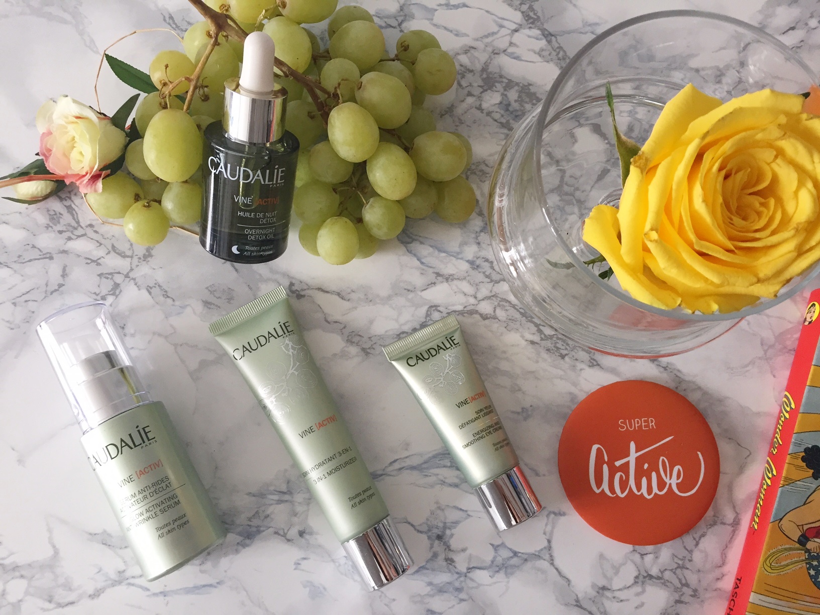 Nuova linea VINE[ACTIV] di Caudalie per una vita #SuperActiv