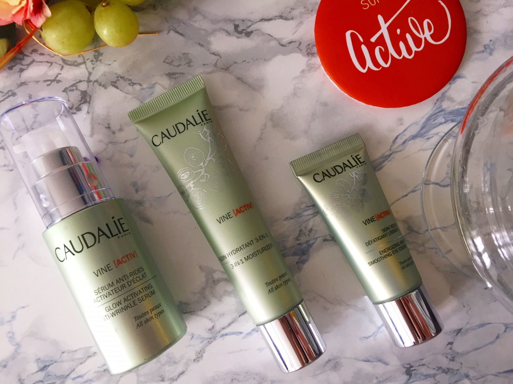 Nuova linea VINE[ACTIV] di Caudalie per una vita #SuperActiv