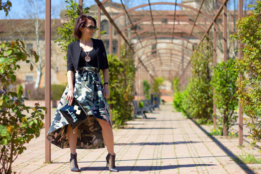 Military chic style!