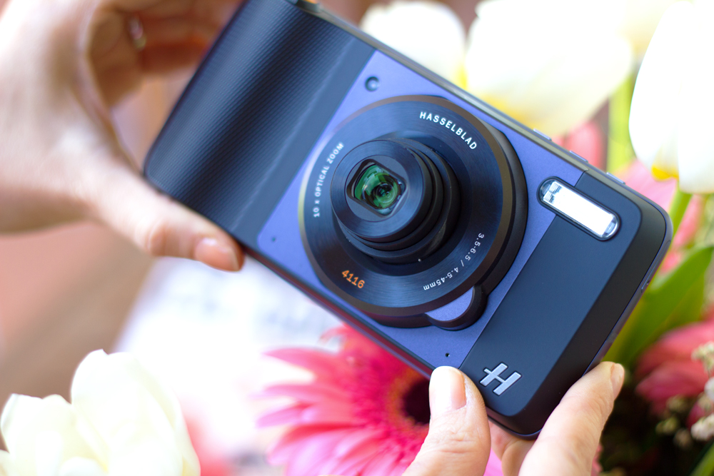 Hasselblad, la nuova fotocamera (Moto Mods) per il vostro MotoZ by Lenovo