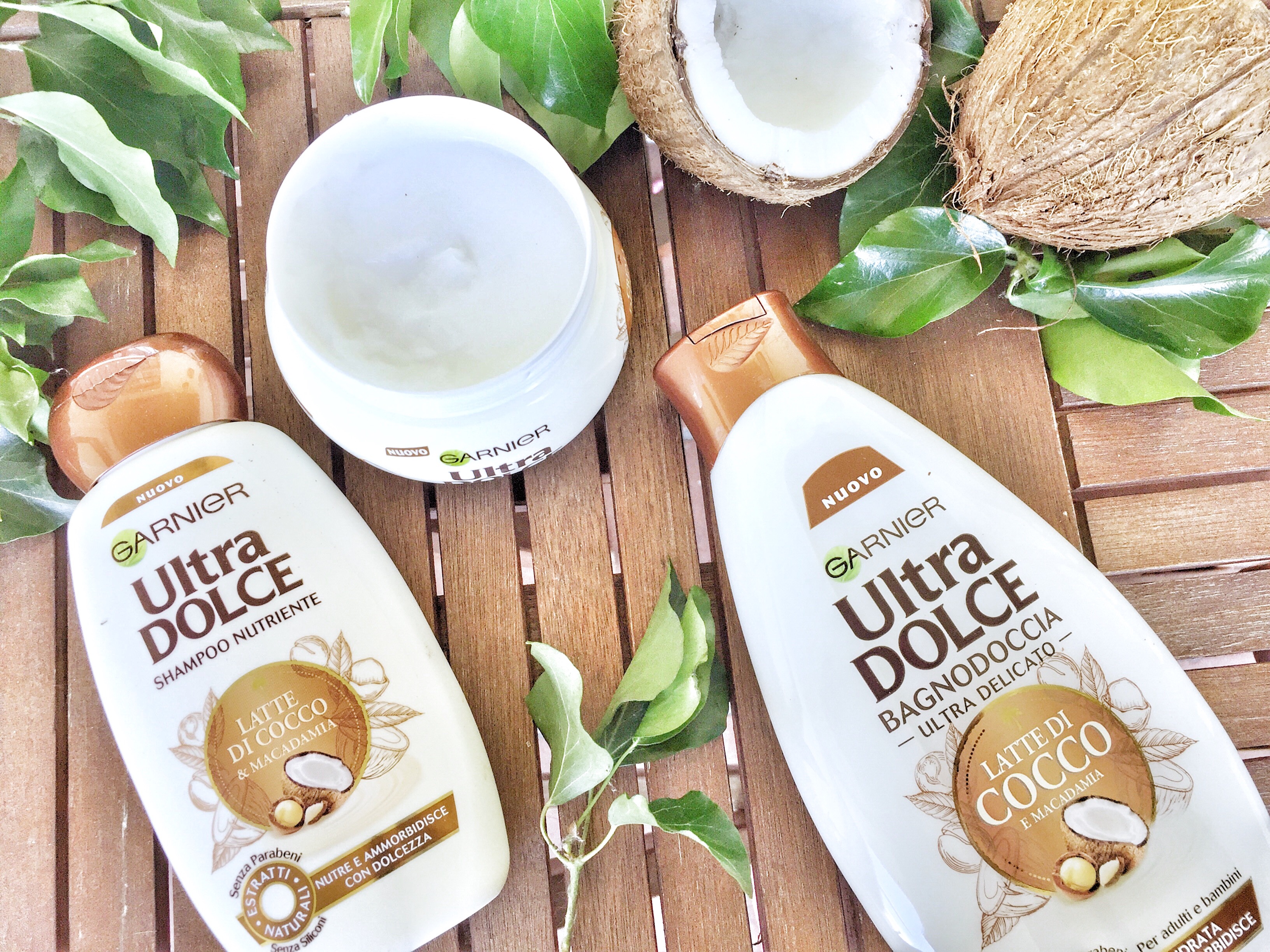 Cocco: il nuovo ingrediente dei prodotti Ultradolce di Garnier