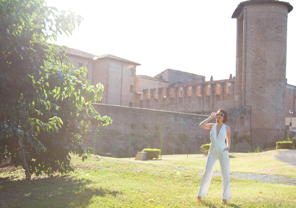 White long jumpsuit per dire addio alla nostra estate 2017