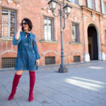 Red knee high boots: come indossarli!
