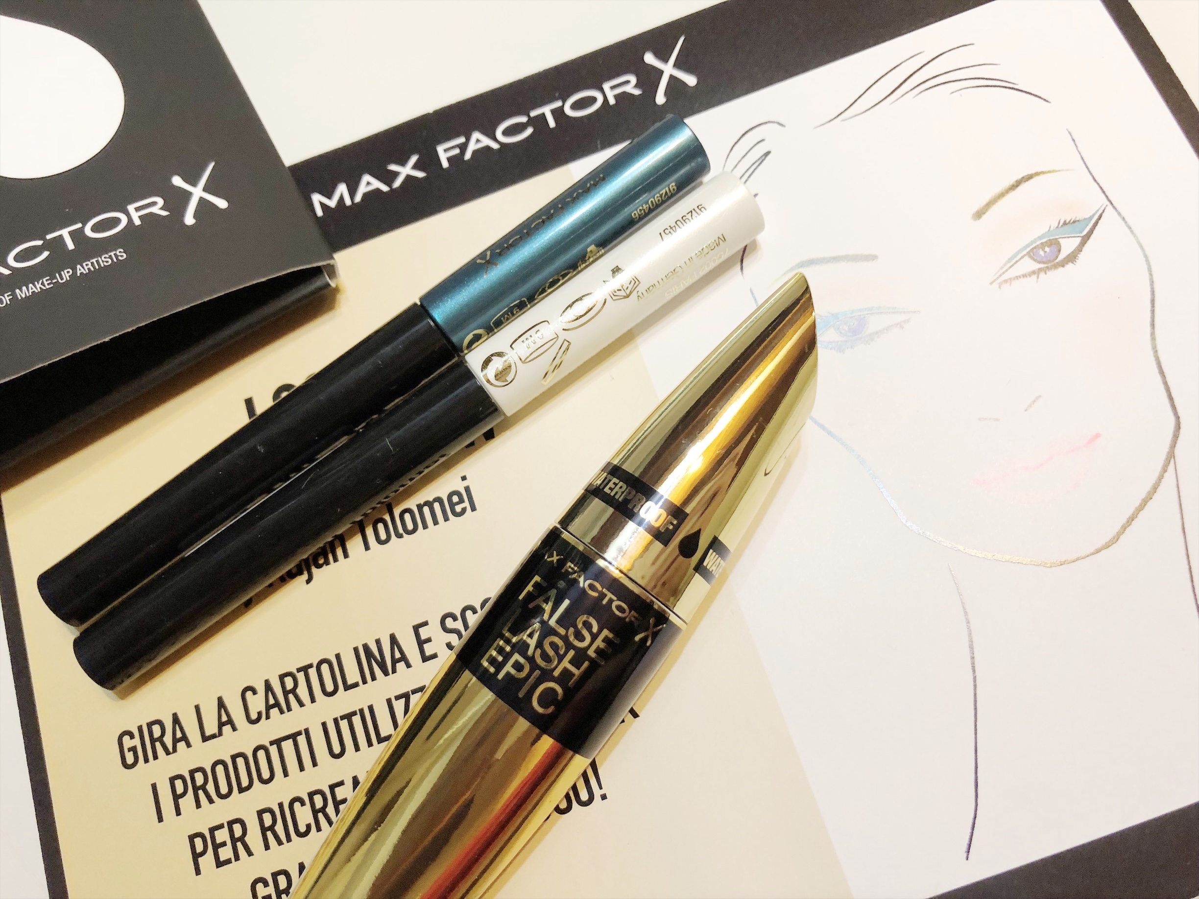 Look Graphic Glow by Rajan Tolomei, make-up esclusivo di Max FactorX