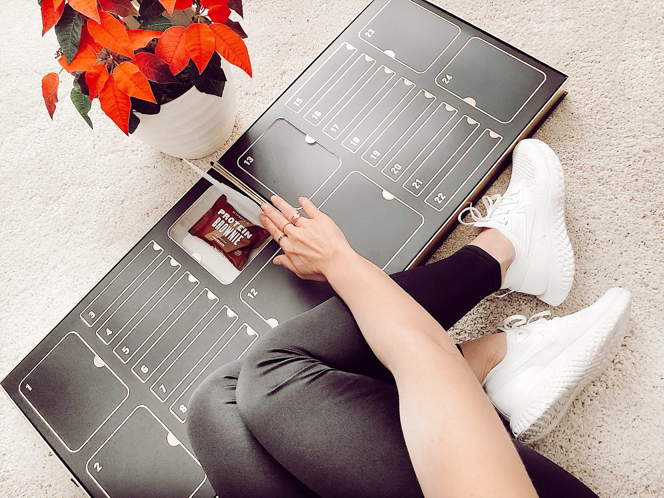 Myprotein calendario dell’avento: anche gli sportivi attendono il Natale.
