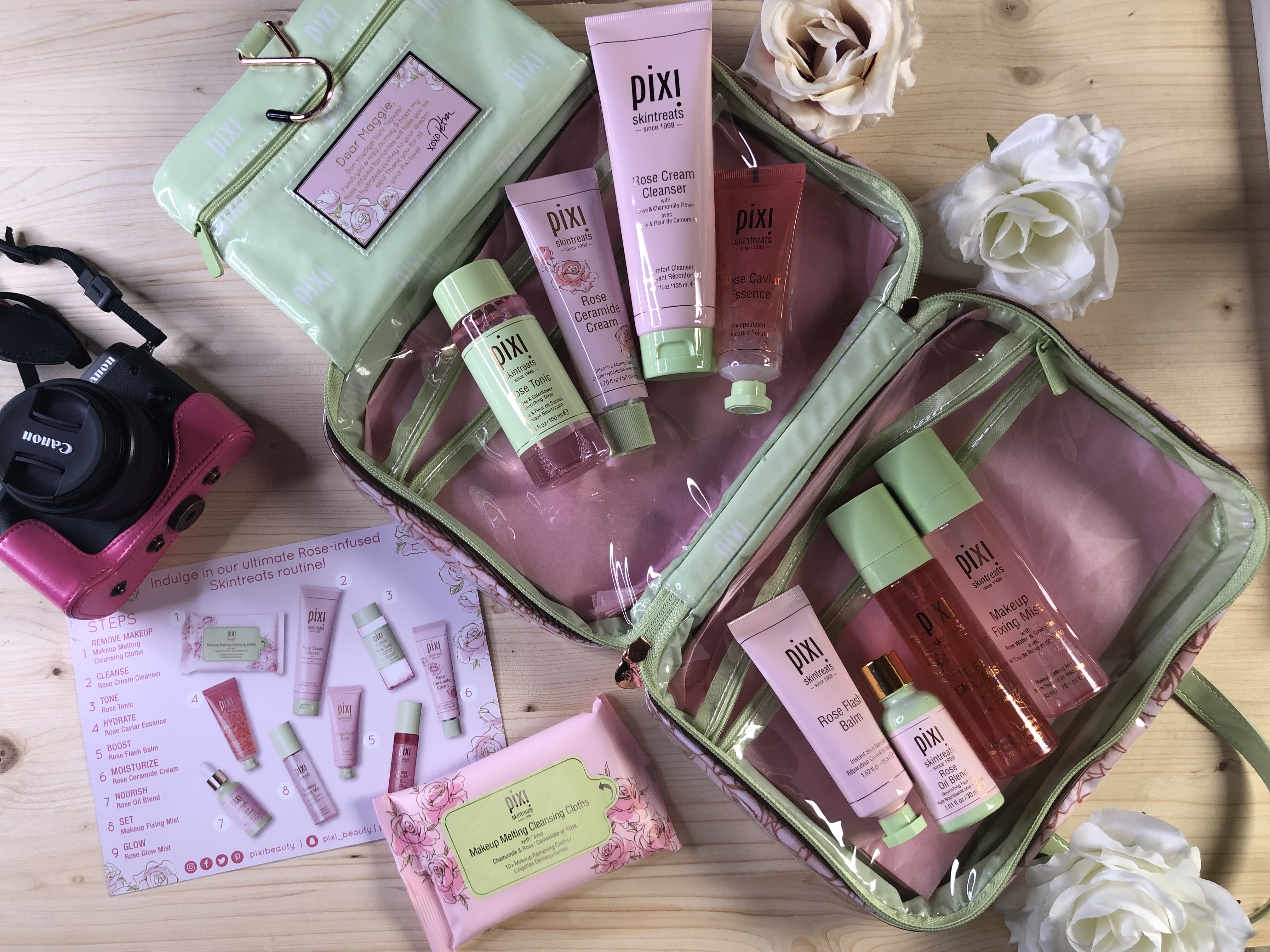 Dream skin con i favolosi Rose-infused di Pixi Cosmetics