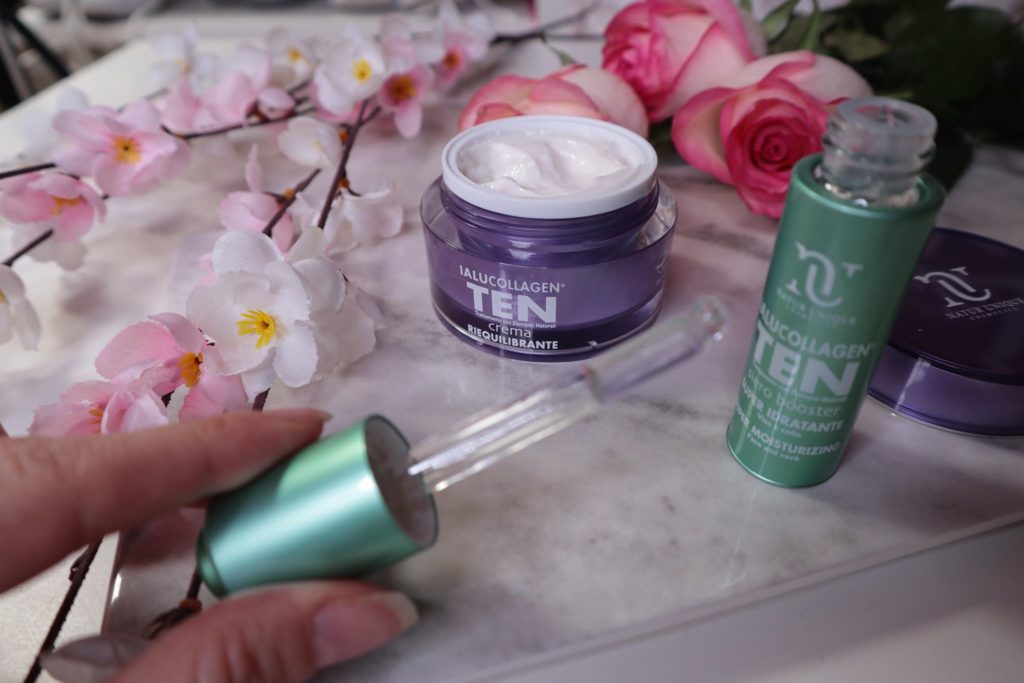 Beauty routine viso personalizzata con la linea Ialucollagen Ten by Natur Unique