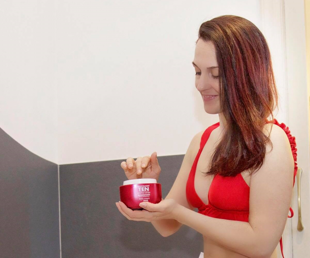 Pelle corpo perfetta? Creme Ialucollagen® TEN ricompattante e DD Cover