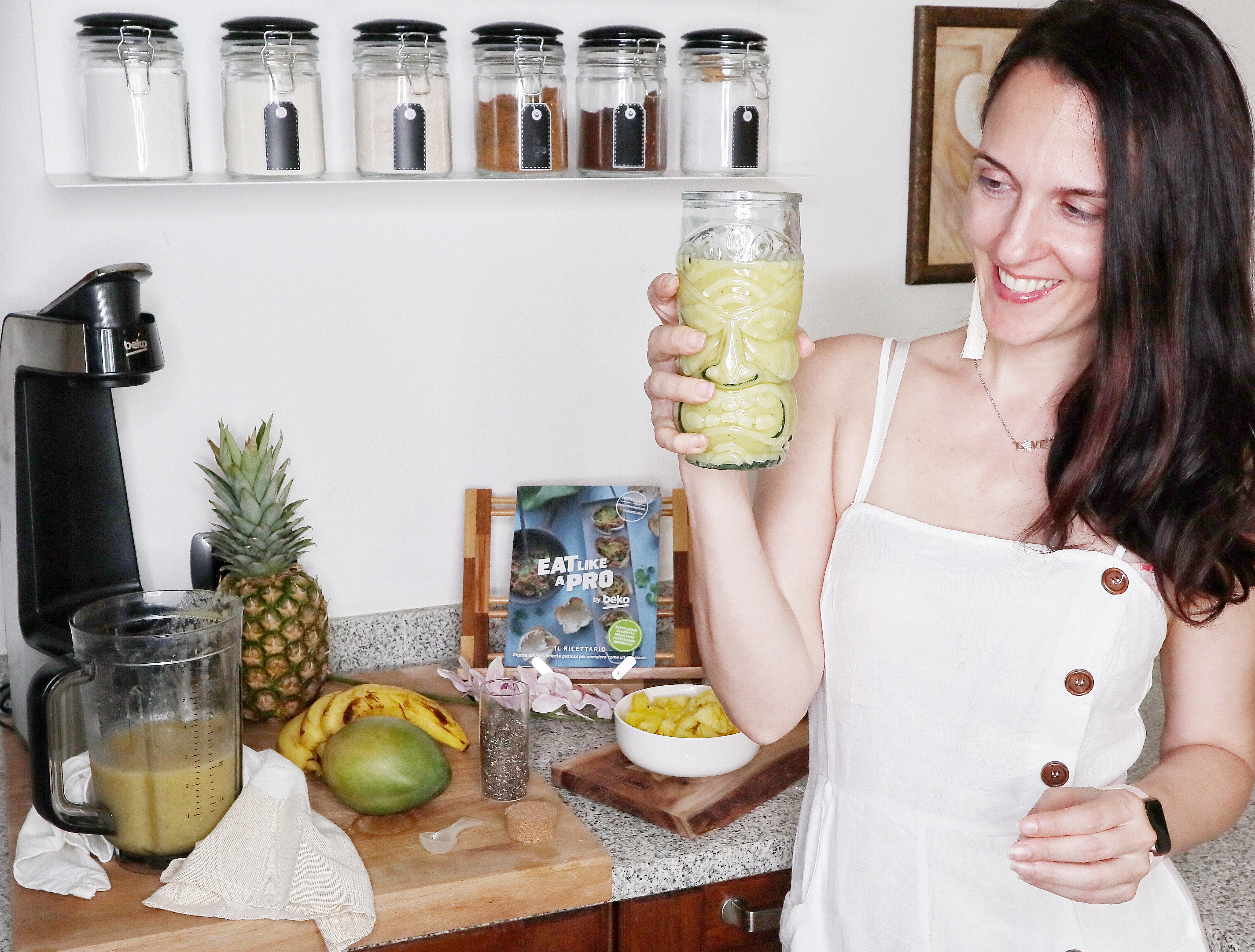 Smoothie tropicale con semi di Chia: una carica di energia!