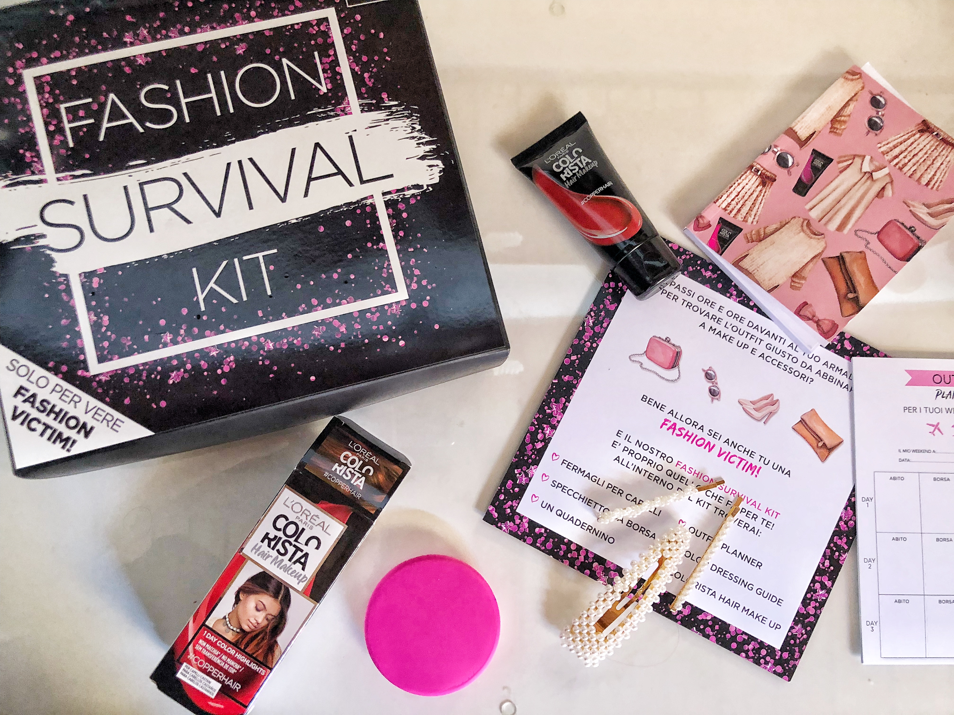 Fashion Survival Kit per capelli di Colorista Hair Makeup