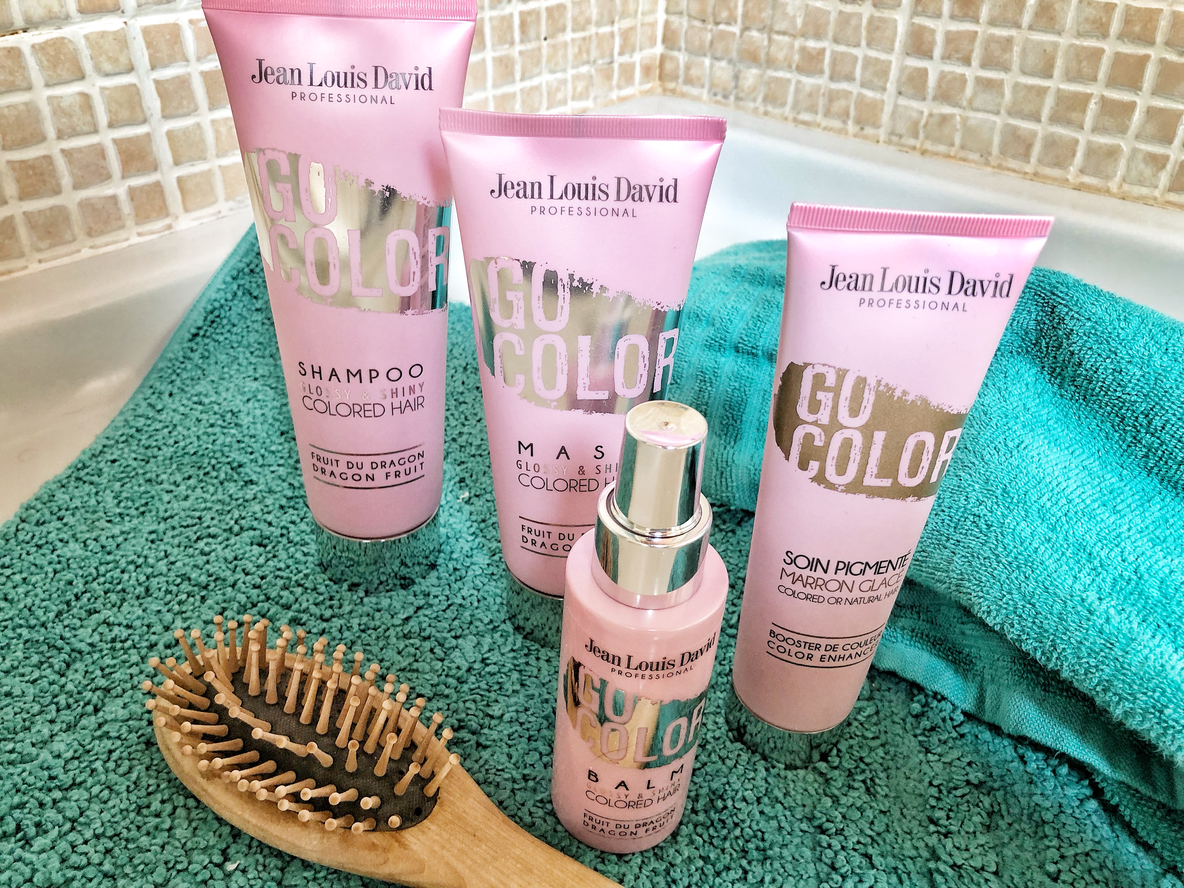 Go Color Ritual di Jean Louis David: capelli luminosi in un batter d'occhi.