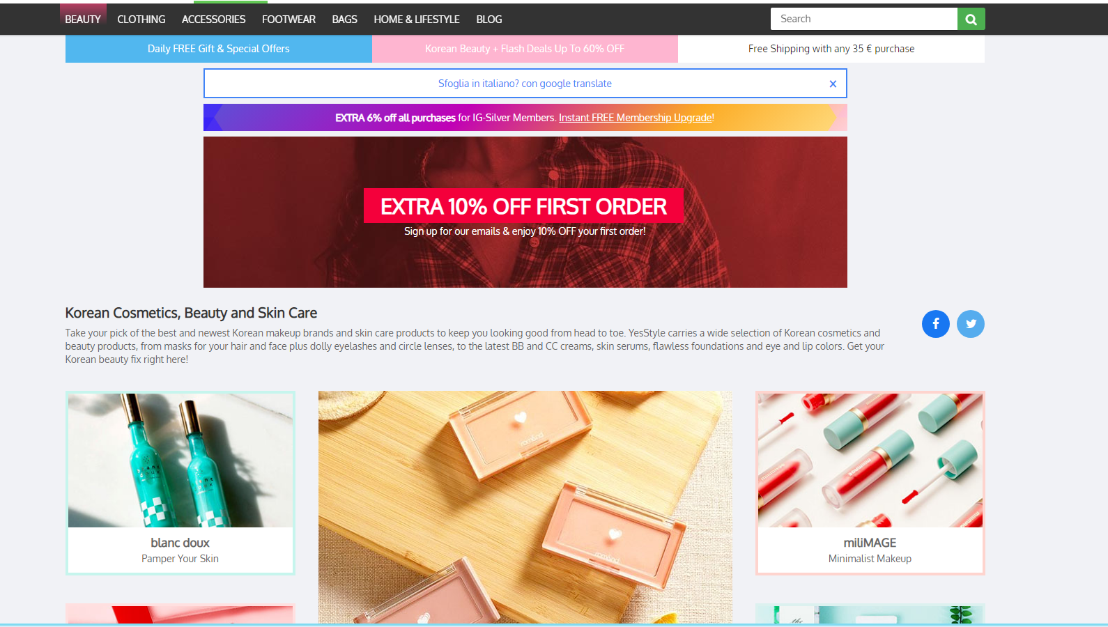 Yes Style Beauty Box: i prodotti beauty coreani provati questo mese