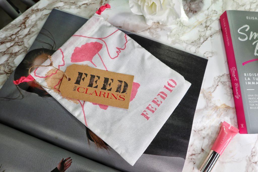 Feed&Clarins: la patnership di cuore che tutti dovremmo "sposare"