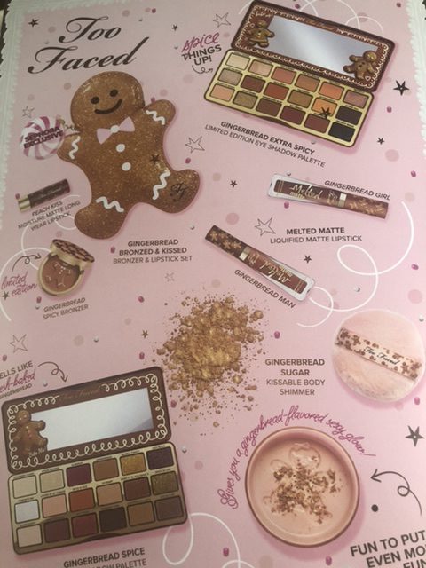 Gingerbread collection by Too Faced: Natale è qui (anche nel make-up)