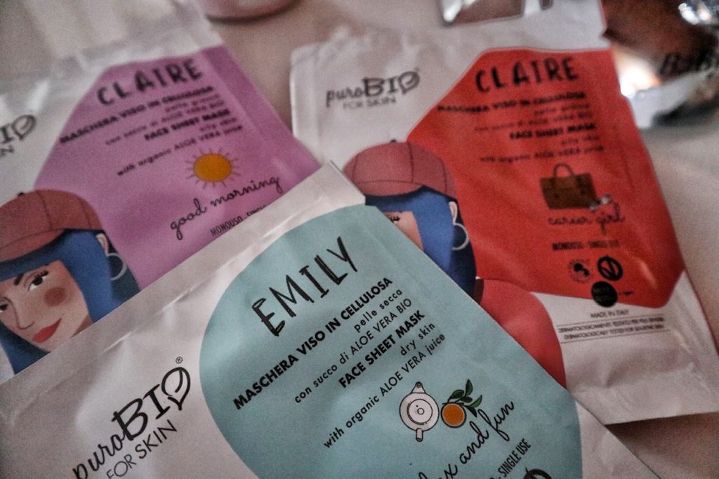 Maschere viso bio: ecco tutte le novità di puroBIO cosmetics
