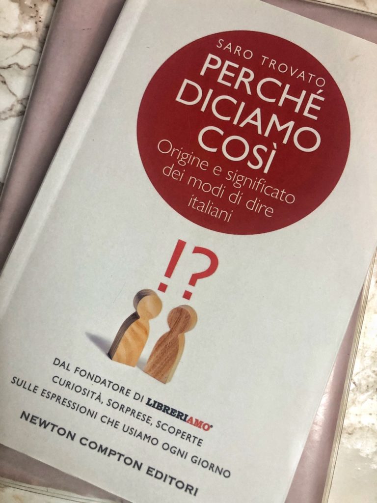 Saro Trovato (fondatore di Libreriamo) e il suo libro "Perché diciamo così"