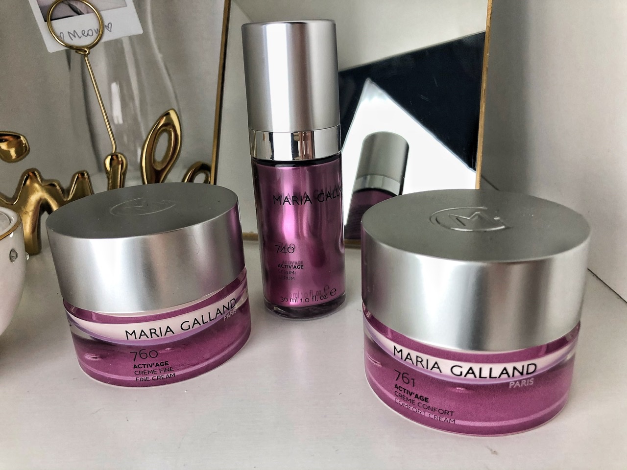 Trattamenti viso pelle mature? Ecco la linea Activ’Age di Maria Galland!