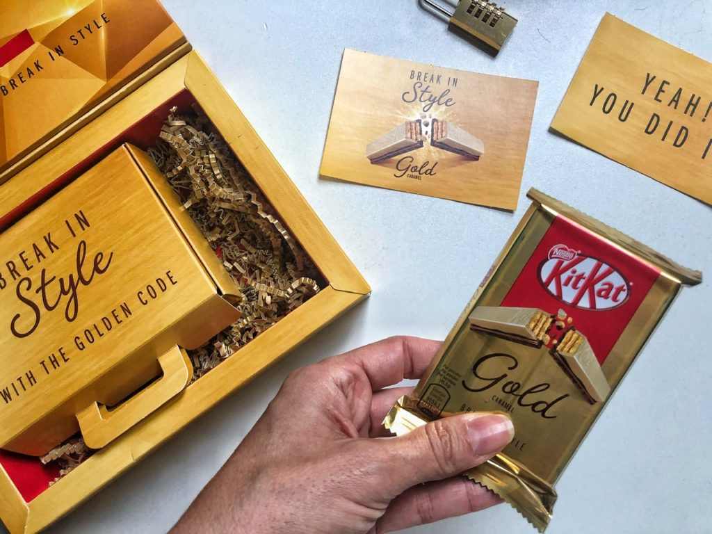 KitKat Gold Caramel: Ecco come KitKat si veste di dorato!