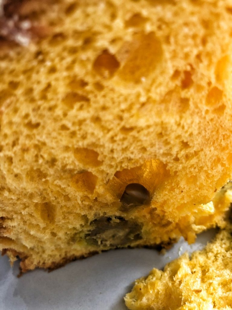 Panettone Farcito di Crema di Pistacchio verde di Bronte DOP di Pistì
