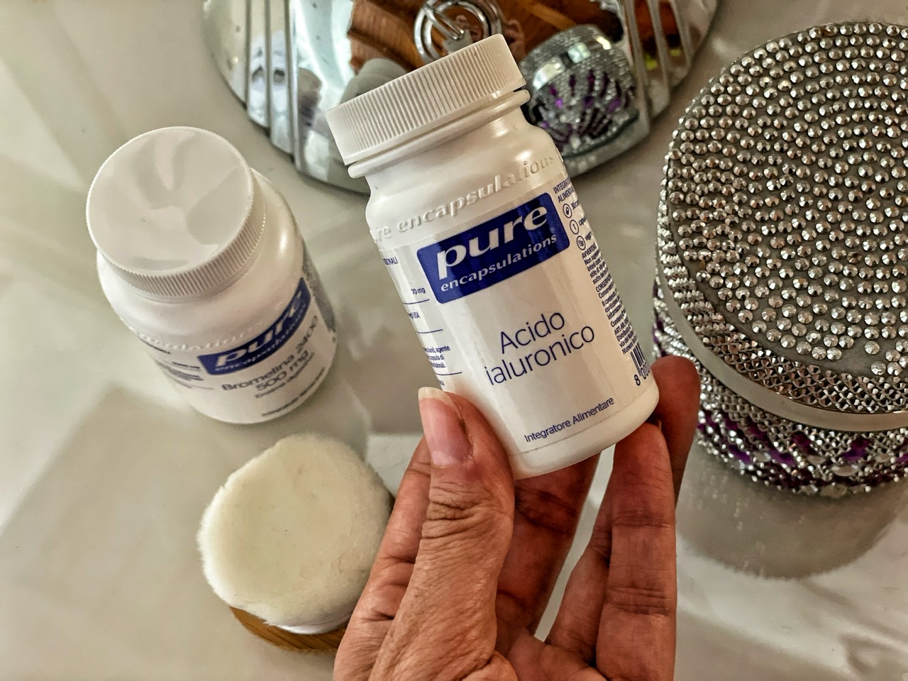 Integratori beauty: acido ialuronico e Bromelina di Pure Encapsulations