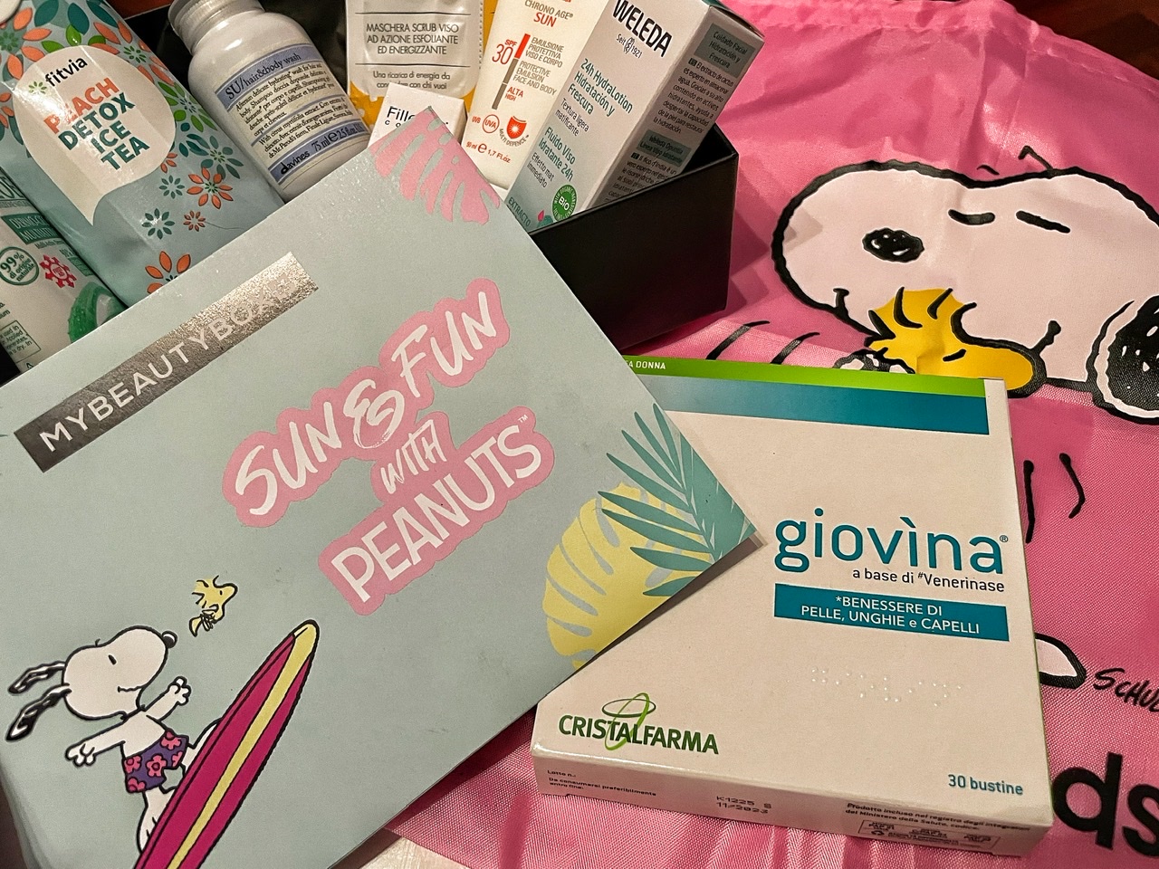 Sun and Fun with peanuts: momento beauty con My Beauty Box