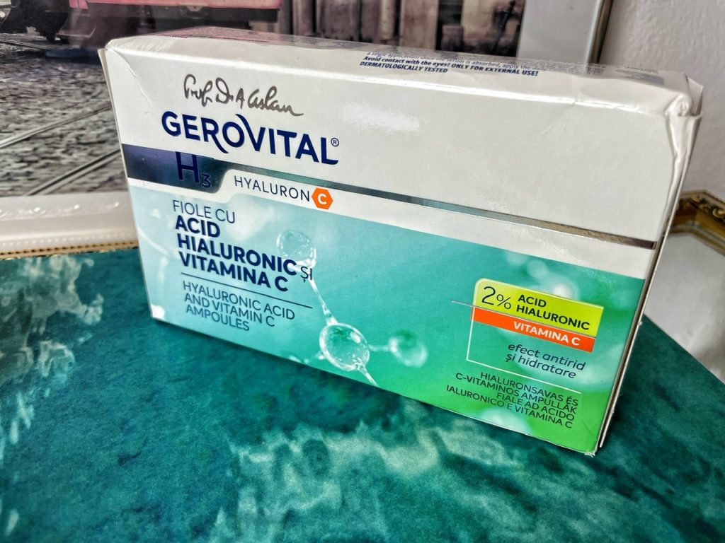 Gerovital H3 Hyaluron: trattamento d'urto con acido ialuronico