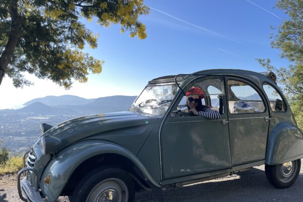 La Route du Mimosa con la 2CV Renault d'epoca