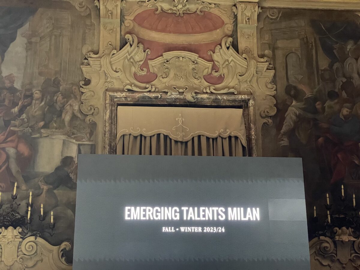 Emerging Talents Milan FALL-WINTER 2023/2024 a Milano: ecco gli stilisti!