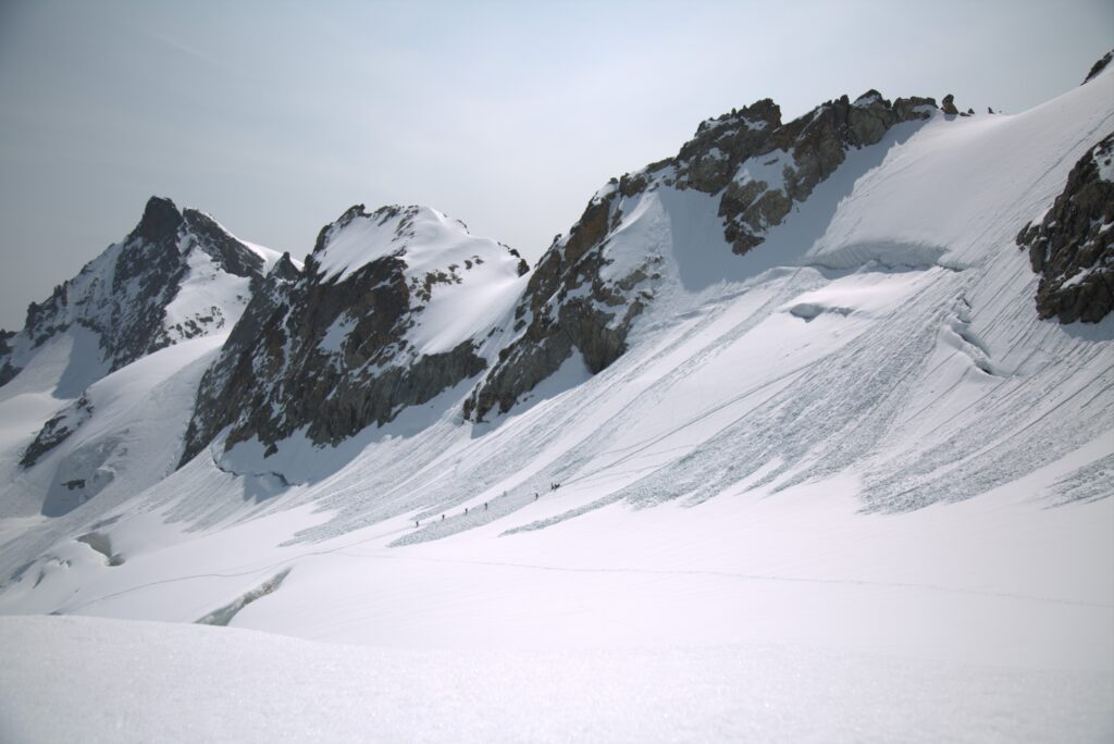Escursione sul ghiacciaio de Les 2 Alpes